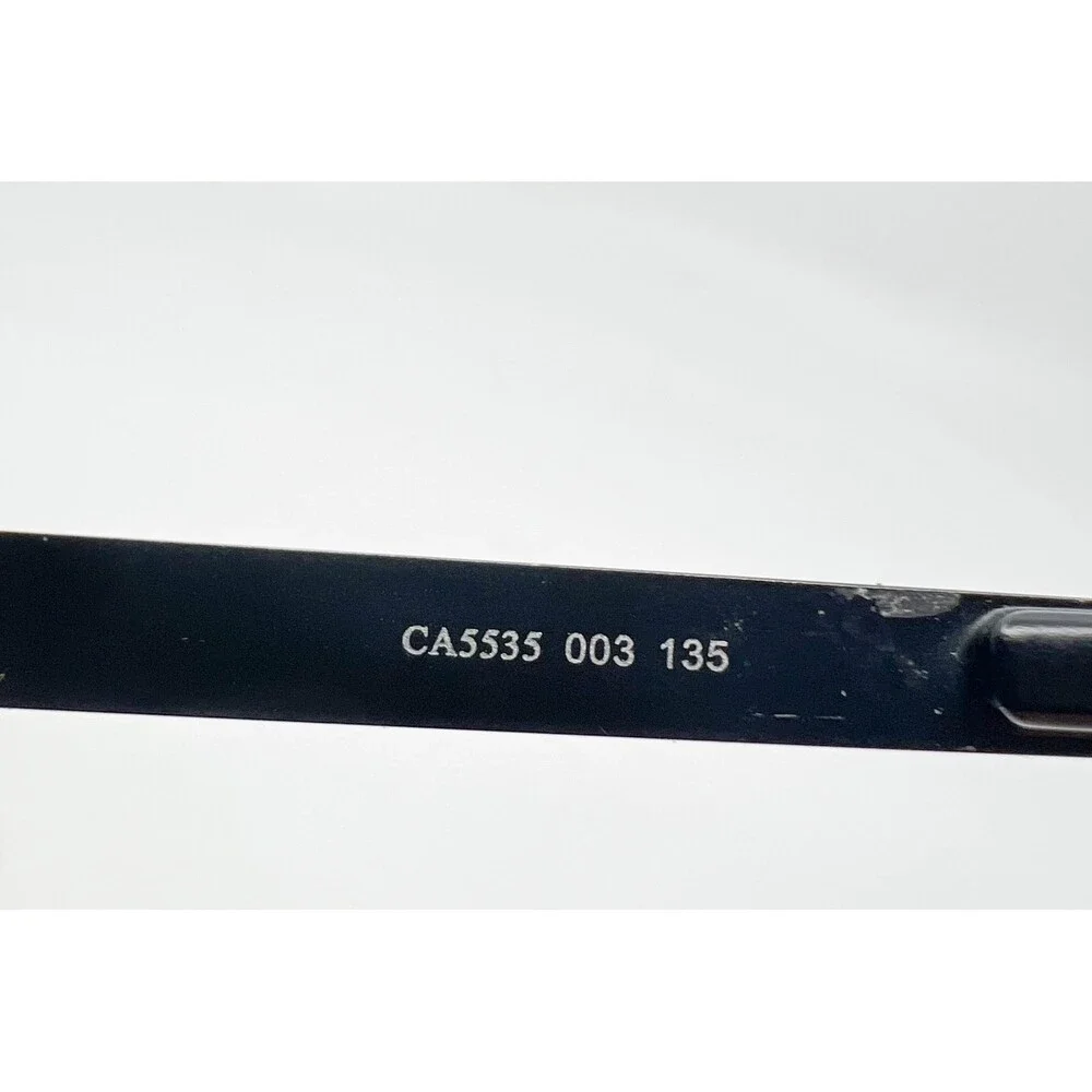 Carrera CA5535 003 135 Womens Eyeglasses Frames Matte Black Blue 53-16-135